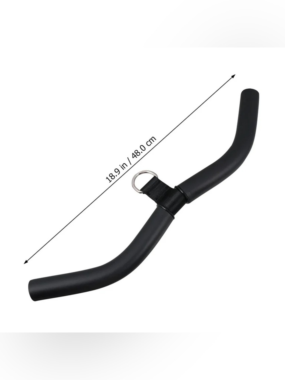 Back Muscle Exerciser Fitness Equipment Steel Pull Down Bar Bicep Pull Bar